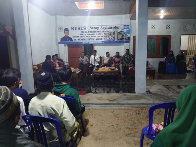 
					Ketua DPRD PPU Reses di Dapil Waru-Babulu, Komitmen Perjuangan Aspirasi Masyarakat