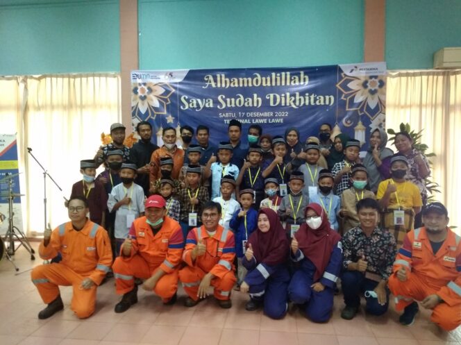 
					342 Anak Ikuti Khitanan Massal Dalam Rangka HUT PT Pertamina (Persero) dan PT Pertamina Hulu Indonesia