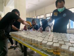 Ratusan Pegawai di PPU Jalani Tes Urine, Ada yang Terindikasi Positif