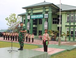 Kodim 0913/PPU Buka Perkemahan Tamu Saka Wira Kartika