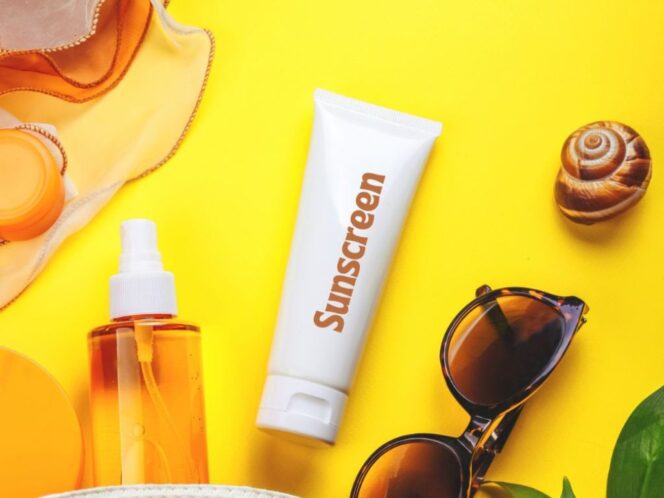 
					Ilustrator Produk Sunscreen | Poto: Istimewa