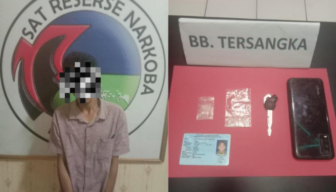 
					Caption: Pelaku penyalahgunaan narkotika jenis sabu-sabu di Kabupaten Penajam Paser Utara | Poto: Istimewa