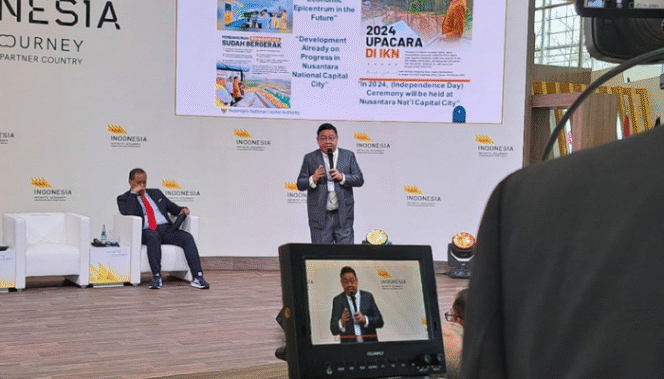
					Caption: OIKN Nusantara Mengajak Investor Dunia Mendukung Pembangunan Nusantara. Poto: Dok. Istimewa