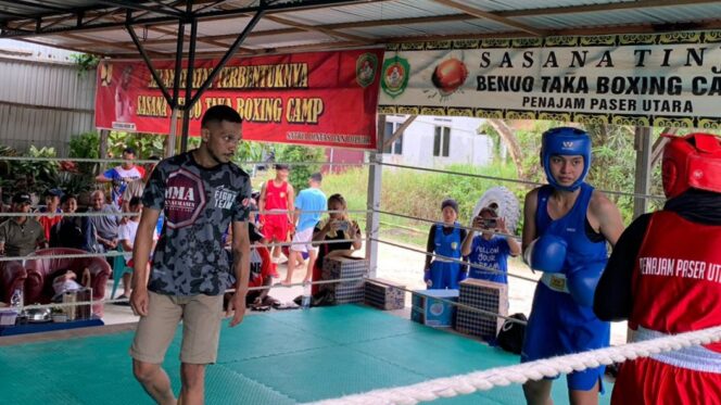 
					Petinju Pra PON Kabupaten PPU Gelar Sparring Bersama Atlit Kalsel dan Grogot. Poto: Tim CahayaBorneo.com