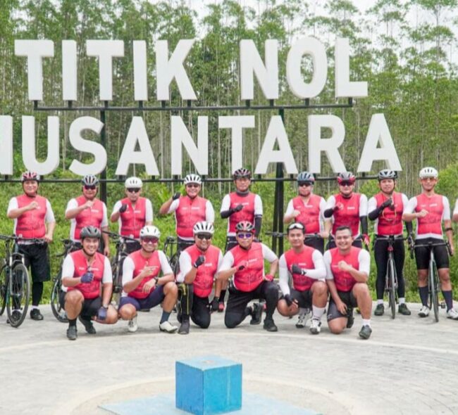 Gowes Balsam Tour De IKN, Kembangkan Atlet Hingga Dukung Pembangunan IKN