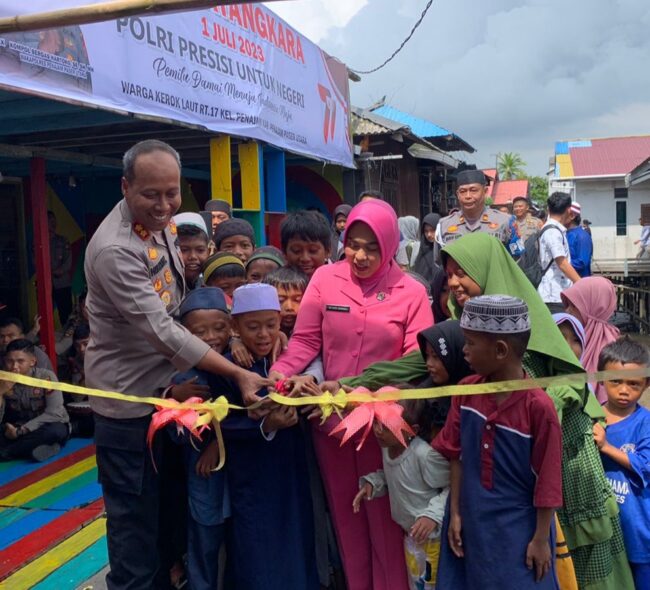 Kapolres PPU Bentuk Kampung Jatarnas Sebagai Mitigasi Sosial Melalui Anak-Anak