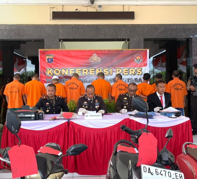 Polres PPU Berhasil Amankan Pelaku Pencurian Motor