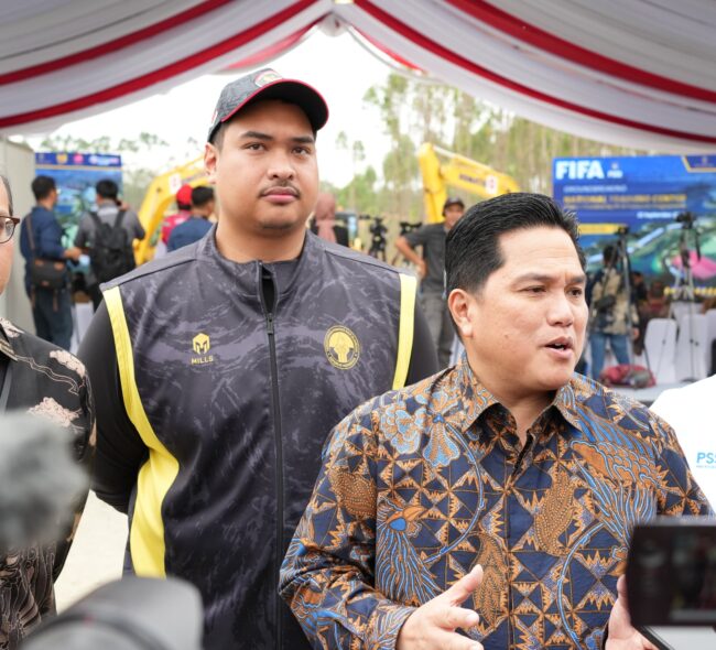 Groundbreaking Training Center PSSI Sebagai Bukti Kepercayaan Besar FIFA Bagi Indonesia