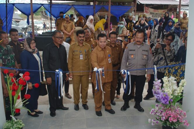 
					Poto: Pemerintah Kabupaten Penajam Paser Utara (PPU) kembali meresmikan bangunan Pasar Rakyat Babulu TP III. (DOK. Istimewa)