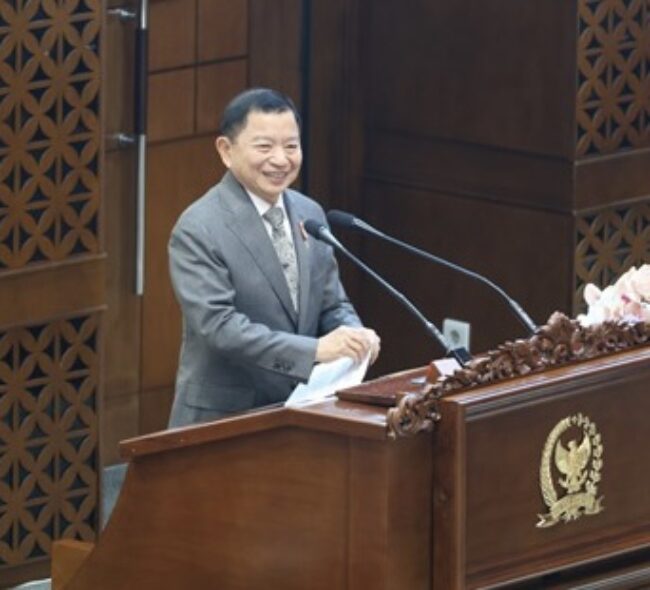 Rapat Paripurna DPR RI Resmi Sahkan RUU Perubahan UU Nomor 3 Tahun 2023 tentang Ibu Kota Negara