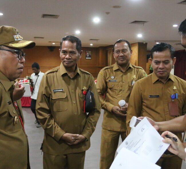 Pastikan ASN dan Honorer Tak Terlibat Narkotika, Pemkab PPU Laksanakan Tes Urine