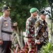 Foto: Penjabat (Pj) Bupati Penajam Paser Utara (PPU) Makmur Marbun pimpin Apel Gelar Pasukan dalam rangka memastikan kesiapan pengamanan Pemilihan Kepala Desa (Pilkades). (DOK. Istimewa)