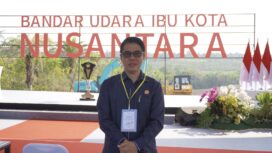 Foto: Ketua DPRD Penajam Paser Utara (PPU) Syahrudin M Noor saat mengikuti berbagai kegiatan Presiden Joko Widodo Groundbreaking Bandar Udara IKN di Kelurahan Gersik. (DOK. Istimewa)