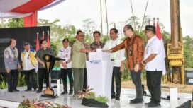 Foto: Presiden Joko Widodo Groundbreaking Mayapada Hospital di Kawasan Ibu Kota Nusantara. (DOK. Istimewa)
