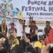 Foto: Presiden Republik Indonesia (RI), Joko Widodo (Jokowi) pada acara puncak festival harmoni budaya nusantara. (DOK. Istimewa)