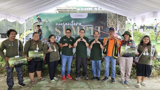
					Foto: menutup turnamen Nusantara Sumpit Open 2023, Kamis, (30/11/2023) di Alun-alun Taruna, Desa Bukit Raya, Kecamatan Sepaku, Kabupaten Penajam Paser Utara (PPU). (DOK. Istimewa)
