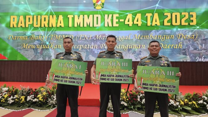 
					Kodim 1010/Tapin Berhasil Raih Juara 3 Lomba Karya Jurnalistik