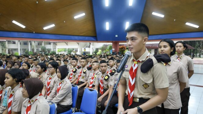 
					Foto: Sosialisasi Otorita IKN di SMA Taruna Nusantara Magelang. (DOK. Istimewa)