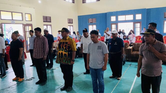 
					Foto: Persiapan pelantikan kades pada Kamis (10/1/2024) di Desa Gunung Mulia. (DOK. Istimewa)