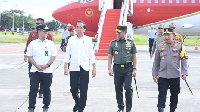 
					Foto: Kodam VI/Mulawarman Sukses Amankan Kunjungan Kerja Presiden RI di Ibu Kota Nusantara. (DOK. Istimewa)