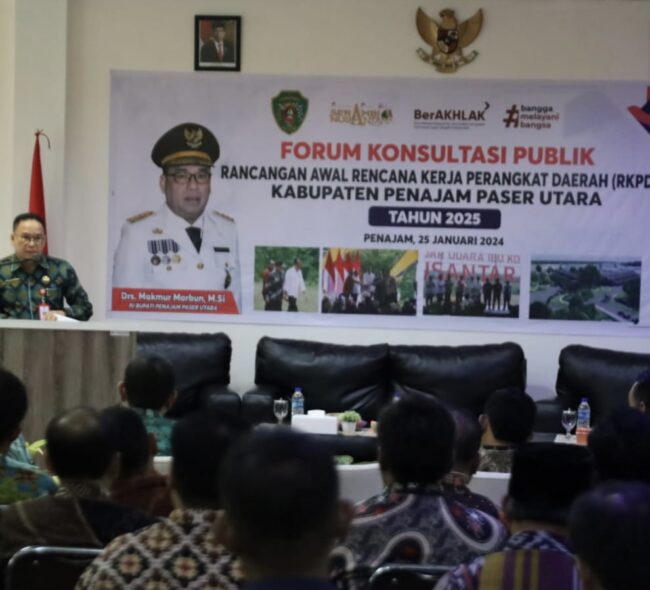 Forum Konsultasi Publik RKPD, Pj Bupati Sebut Pedoman Terpenting Bagi Kemajuan Daerah 