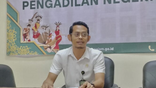 
					Foto: Juru Bicara Pengadilan Negeri Penajam, Amjad Fauzan. (Cahayaborneo.com)