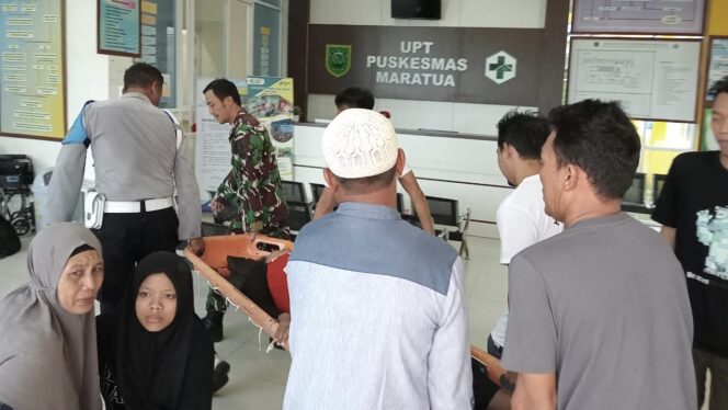 
					Foto: Pertolongan kepada korban tenggelam. (DOK. Istimewa)