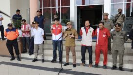 Foto: Pj. Bupati PPU, Makmur Marbun sampaikan ketersediaan Bio Solar kepada masyarakat baik itu dari Komunitas sopir truk dan Organisasi angkutan darat (Organda). (DOK. Istimewa)