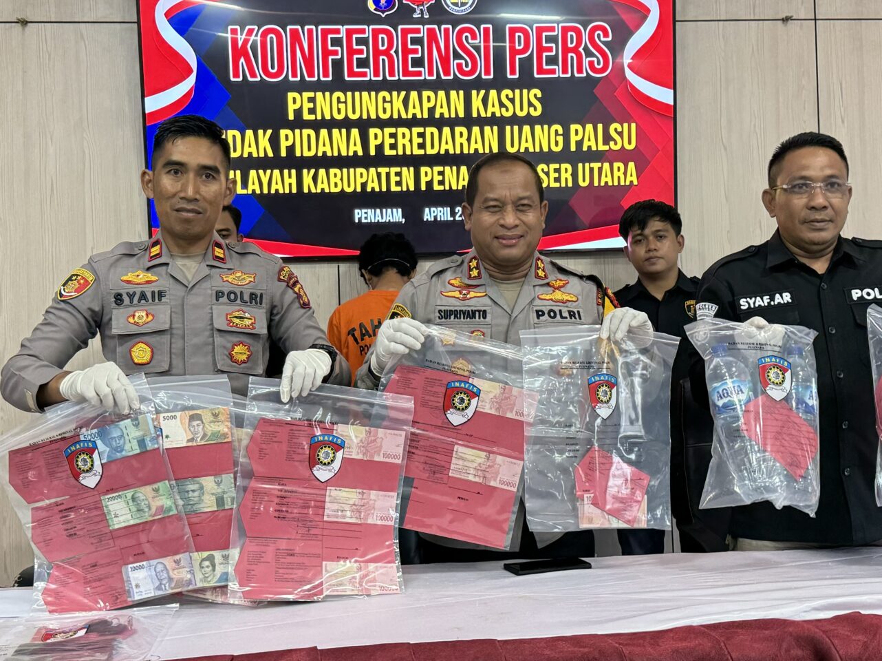 Edarkan Uang Palsu di Penyangga IKN, Dua Pelaku Berhasil Diamankan Polres PPU