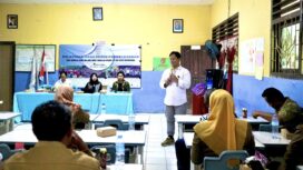 Foto: kegiatan _field study_ ke beberapa sekolah di Kecamatan Sepaku, Kabupaten Penajam Paser Utara. Lalu, Kecamatan Samboja dan Loa Kulu, Kabupaten Kutai Kartanegara (Kukar). (DOK. Istimewa)