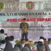 Foto: Penjabat (Pj) Bupati PPU, Makmur Marbun saat menghadiri kegiatan slaturahmi Syawal Persatuan Guru Republik Indonesia (PGRI) se Kecamatan Sepaku di Desa Wonosari, kecamatan Sepaku. (DOK. Istimewa)