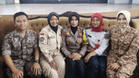 Foto: Peserta Latsitardanus XLIV/2024 menggelar sosialisasi tentang wawasan kebangsaan kepada pelajar SMA sederajat. (DOK. CahayaBorneo.com)