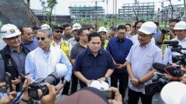 Foto: Kunjungan kerja Menteri Badan Usaha Milik Negara (BUMN) Erick Thohir dan perusahaan asal Uni Emirat Arab (UAE) Emaar Properties di IKN. (DOK. Istimewa)