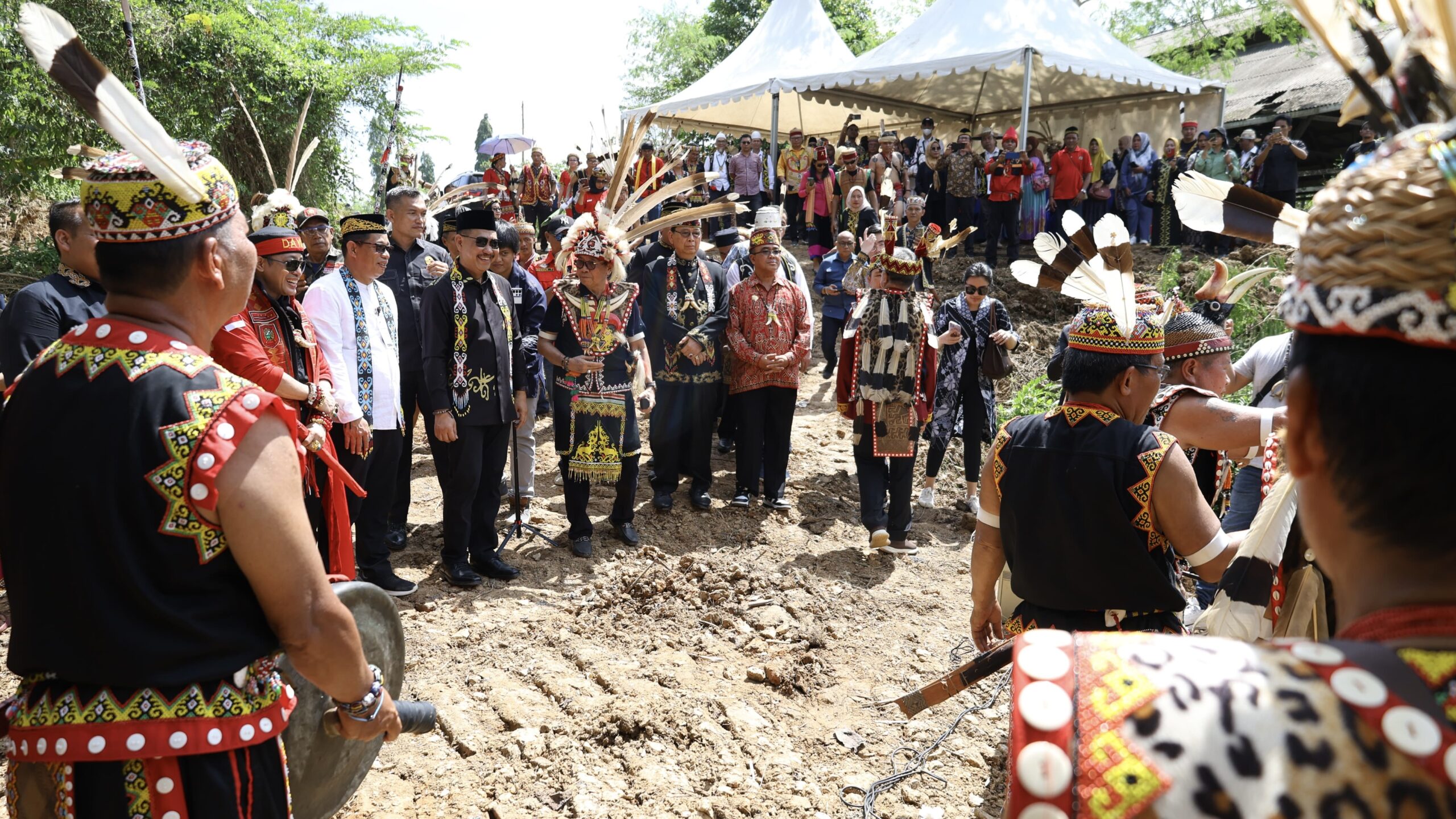 Otorita Ikn Fasilitasi Ritual Adat Dayak Dan Paser Sebagai Restu