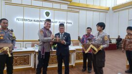 Foto: Pj. Bupati PPU Makmur Marbun sambut kunjungan Wakil Gubernur Akademi Kepolisian (Akpol), Brigjen Polisi (Brigpol) Muhammad Taslim Chairuddin. (DOK. CahayaBorneo.com)