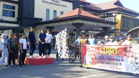 Foto: Pj Bupati Penajam Paser Utara (PPU), Makmur Marbun, turut menghadiri perayaan Hari Ulang Tahun (HUT) Bhayangkara ke-78. (DOK. Istimewa)