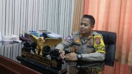 Foto: Kepala Satuan Lalu Lintas (Kasat Lantas) Polres Penajam Paser Utara (PPU), AKP Rhondy Hermawan. (DOK. CahayaBorneo.com)