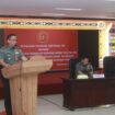 Foto: kegiatan Sosialisasi Petunjuk Teritorial TNI tentang Petunjuk Teknis Komunikasi Sosial TNI dengan komponen pemerintah dan Petunjuk Teknis Pembinaan Kesiapan Aparat Kewilayahan TNI di Kodam VI/Mulawarman TA 2024. (DOK. istimewa)
