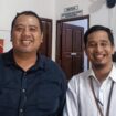 Foto: Ketua Komisi Pemilihan Umum (KPU) Kalimantan Timur (Kaltim) Fahmi Idris dan Ketua KPU Ali Yamin Ishak. (DOK. CahayaBorneo.com)