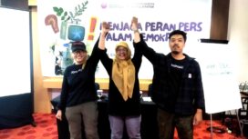 Foto: Erik-Niken Terpilih sebagai Ketua dan Sekretaris AJI Balikpapan 2024-2027. (DOK. Istimewa)