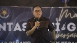 Foto: Pj. Bupati PPU Makmur Marbun di Malam Pentas Seni dan UMKM di PPU. (DOK. Istimewa)