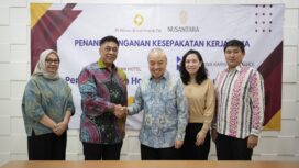Foto: Otorita Ibu Kota Nusantara (IKN) melalui PT Bina Karya (Persero) dan PT Makmur Berkah Hotel telah menandatangani kesepakatan kerjasama tentang pembangunan Hotel Marriot International. (DOK. Istimewa)