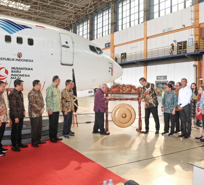 Sinergi dengan Otorita IKN, Garuda Indonesia Tandatangani MoU Menjelang HUT ke-79 RI