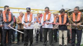 Foto: Salah satu anak usaha PT Pertamina Hulu Indonesia (PHI), yaitu PT Pertamina Hulu Mahakam (PHM), melakukan peresmian operasional prototype Diesel Dual Fuel (DDF) Crew Boat pada Senin, 12 Agustus 2024. (DOK. Istimewa)