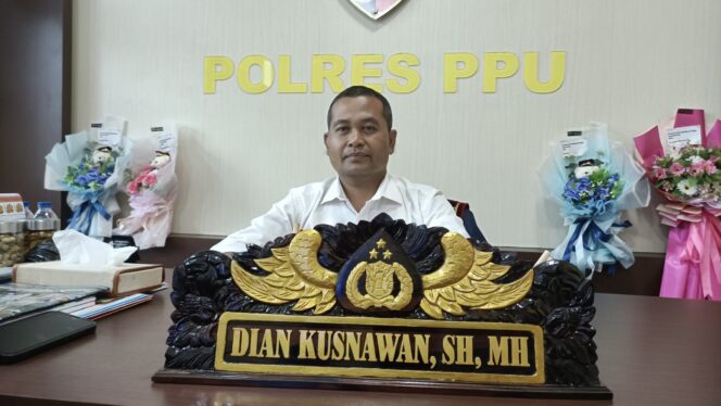 
					Foto: Kasat Reskrim Polres PPU, AKP Dian Kusnawan. (DOK. CahayaBorneo.com)