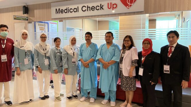 
					Foto: Pasangan calon kepala daerah Mudyat Noor dan Abdul Waris Muin, yang dikenal dengan sebutan 