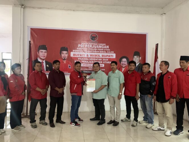 
					Foto: PDIP Resmi Dukung Pasangan Mudyat Noor - Abdul Warus untuk Pilkada PPU 2024. (DOK. Istimewa)