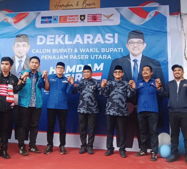 Hamdan-Basir Resmi Maju Pilkada 2024, Hamdan: Saya Pastikan Relawan Tak Terima Amplop 