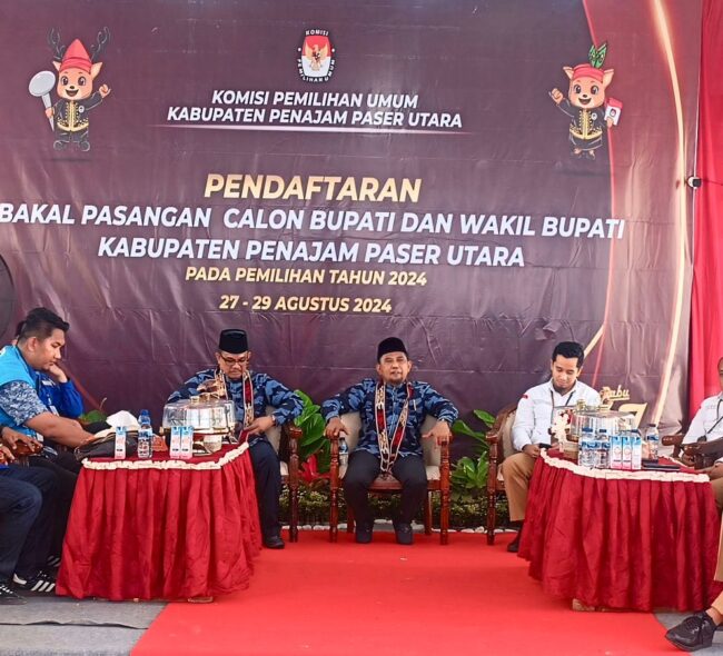 Hari Terakhir Pendaftaran Pilkada 2024: Pasangan Hamdam-Basir Resmi Mendaftar di KPU PPU