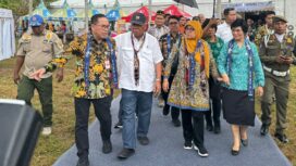 Foto: Menteri Pekerjaan Umum dan Perumahan Rakyat (PUPR), Basuki Hadimuljono, secara resmi membuka EXPO IKN Serambi Nusantara 2024. (DOK. CahayaBorneo.com)
